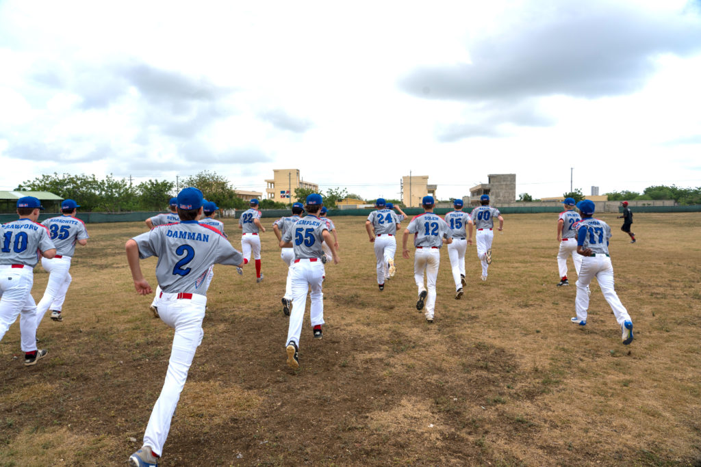 Dominican Republic Baseball Workout