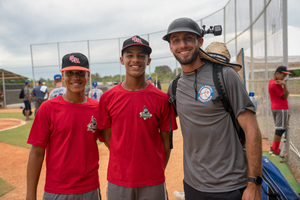 Post Game Baseball Smiles Dominican Repbublic