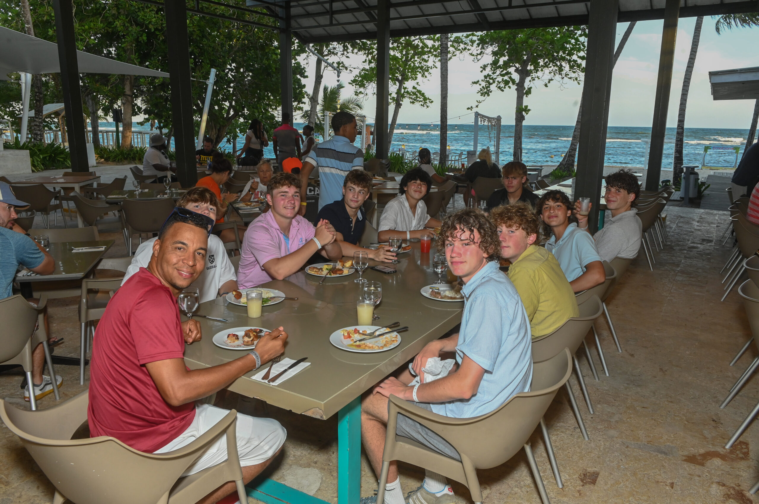 Hotel beach baseball Restaurant Meals